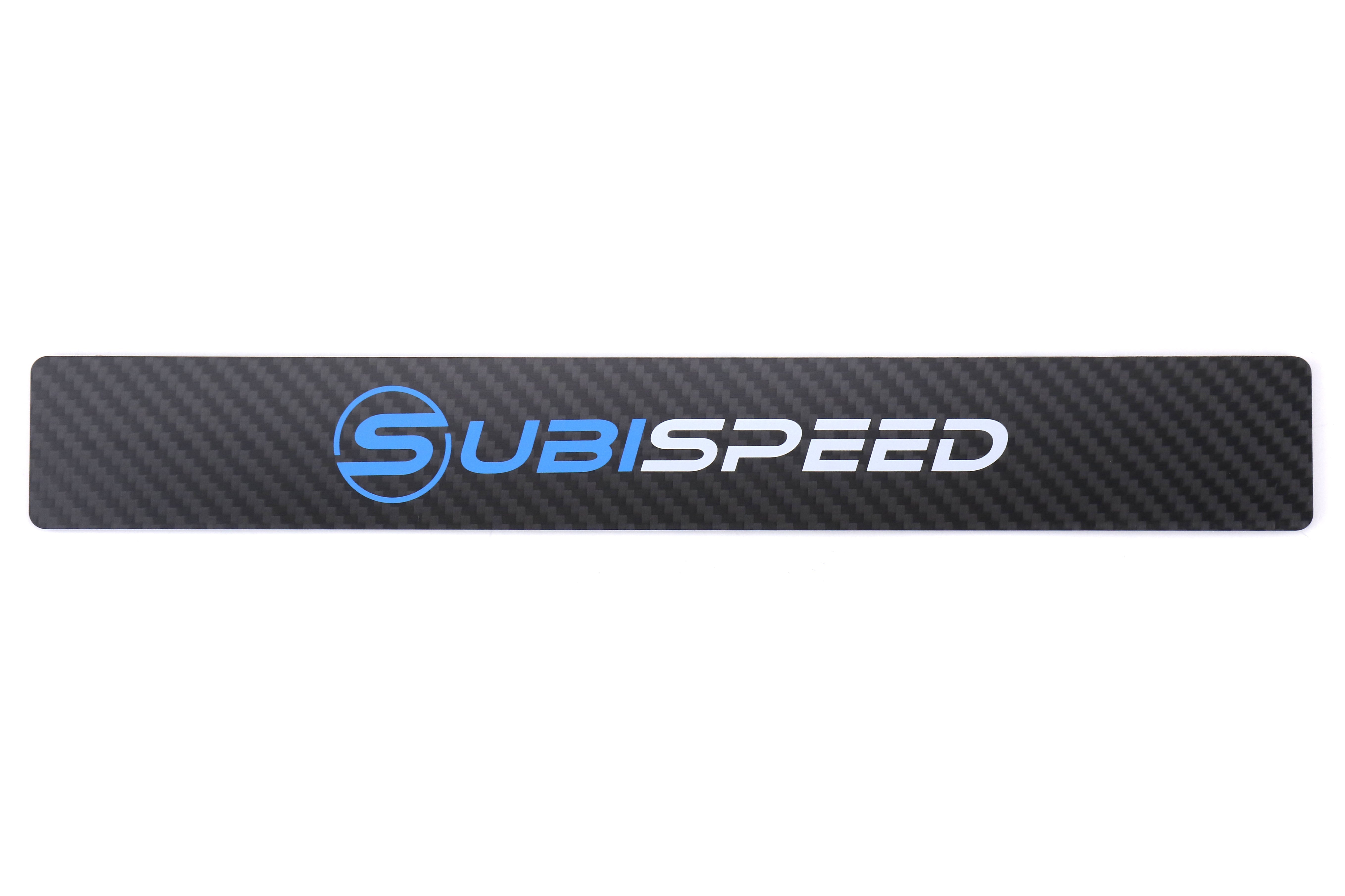 SubiSpeed Carbon License Plate Delete - 2015-2021 Subaru WRX / STI